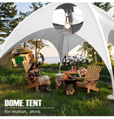 Heavy Duty Steel Patio Gazebo, 16'x 16'